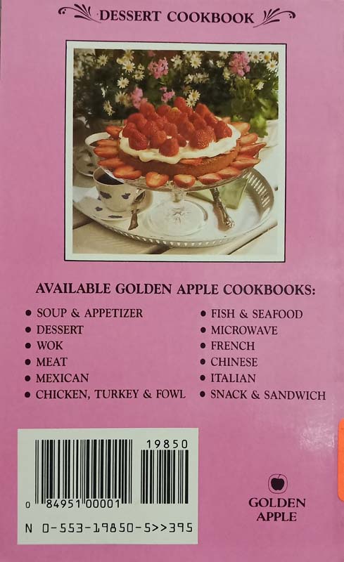 Dessert Cookbook (back)