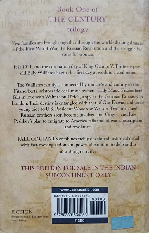 Fall Of Giants (back)