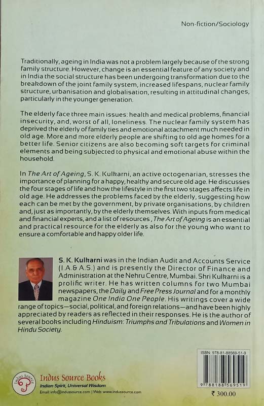 The Art Of Ageing : Planning For A Comfortable Old Age (back)
