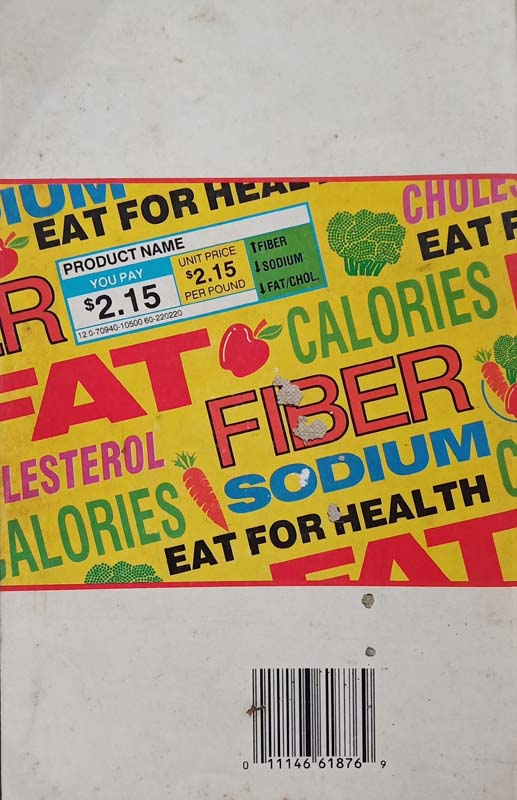 Eat For Health (back)