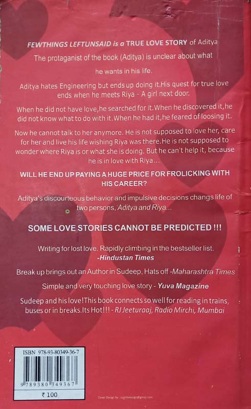 Few Things Left Unsaid (back)