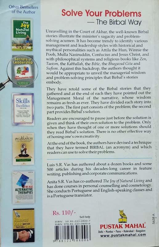 Solve Your Problems- The Birbal Way (back)