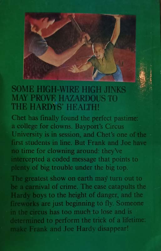 Three Ring Terror (back)