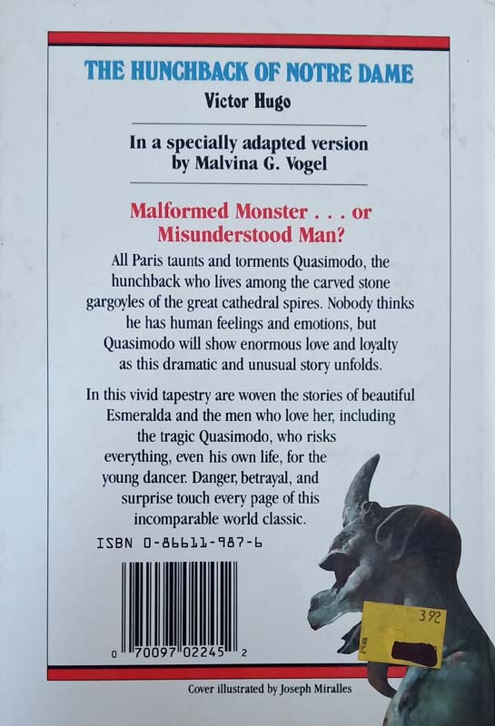 Great Illustratedc Classics : The Hunchback Of Notre Dame (back)