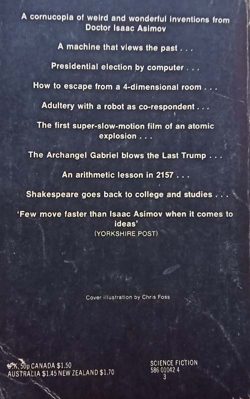 Earth Is Room Enough (back)