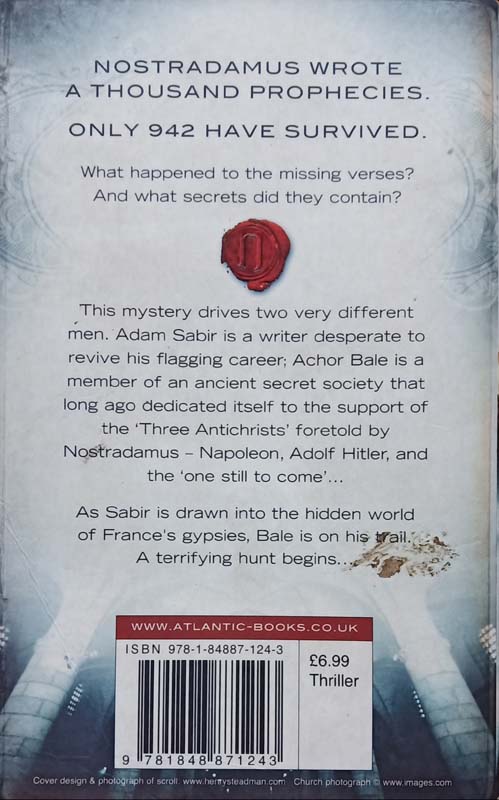 The Nostradamus Prophecies (back)