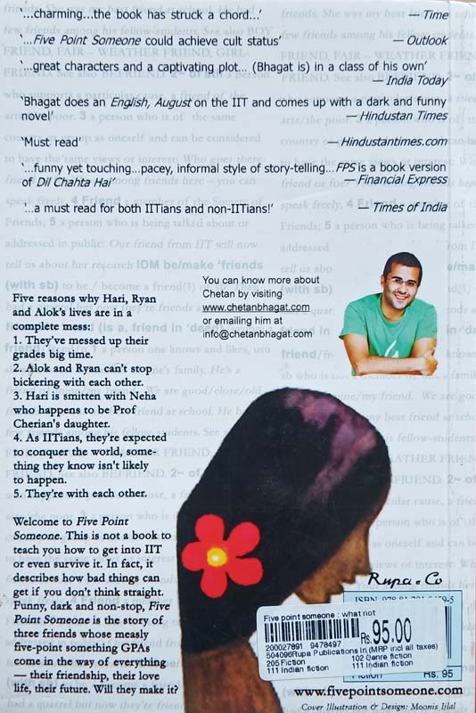 Five Point Someone (back)