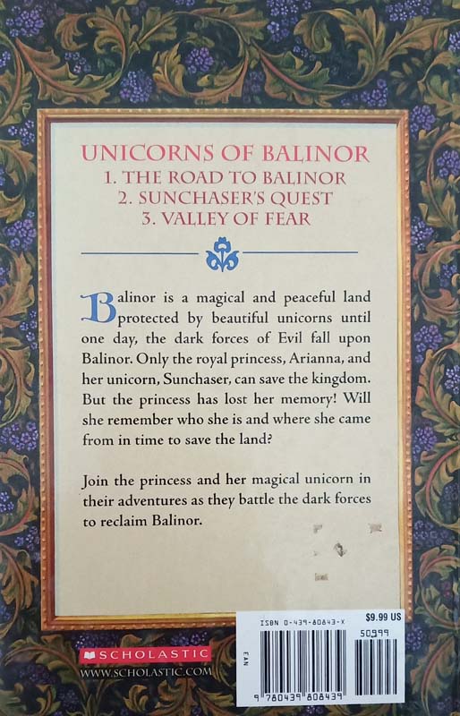 Unicorns Of Balinor (back)