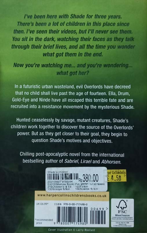 Shade's Children (back)