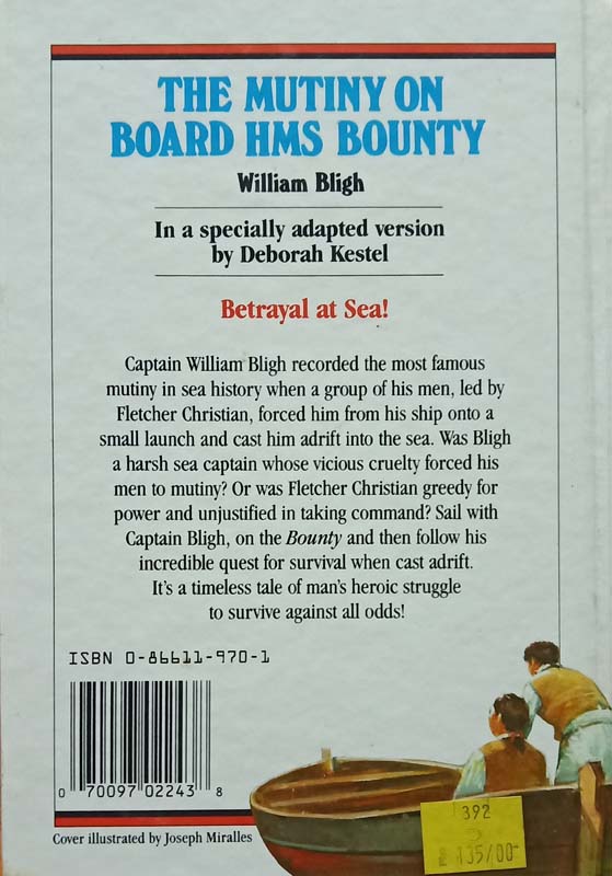 Great Illustrated Classics : The Mutiny On Board Hms Bounty (back)