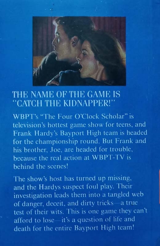 The Hardy Boys : The Prime-Time Crime # 109 (back)