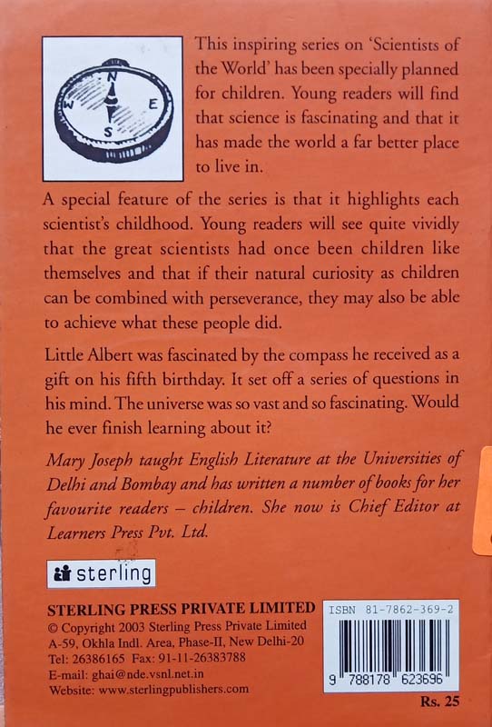 Scientists Of The World : Albert Einstein (back)
