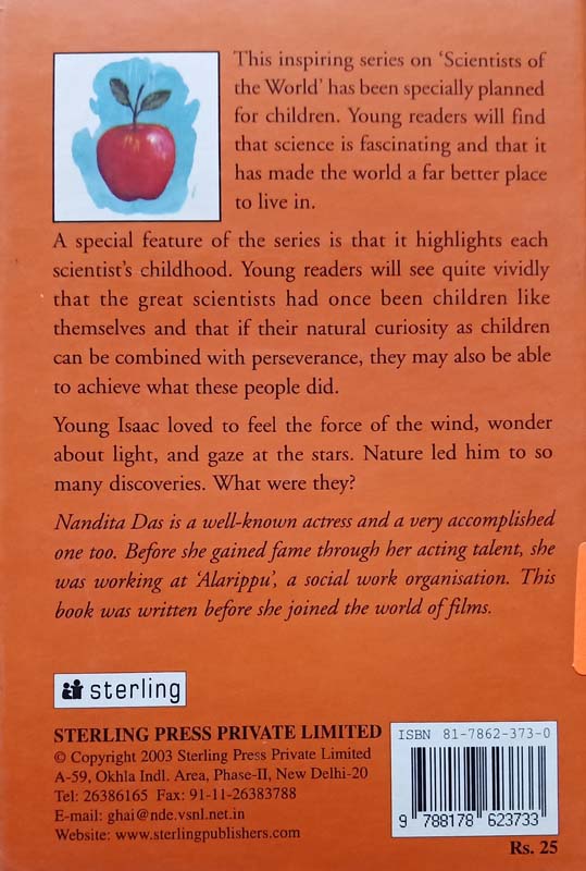 Scientists Of The World : Isaac Newton (back)