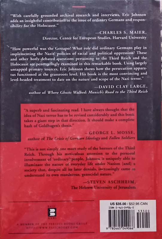 Nazi Terror (back)