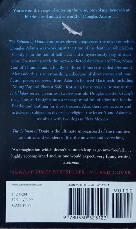 The Salmon Of Doubt (back)