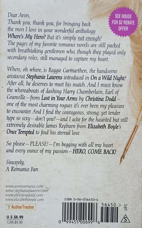 Hero, Come Back (back)