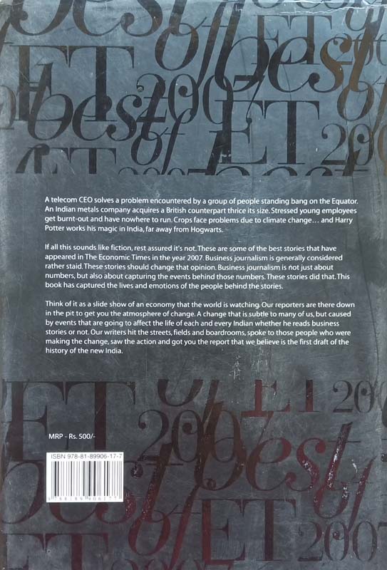 Best Of ET 2007 (back)