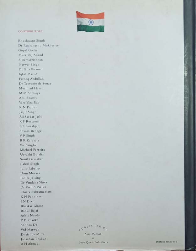 India 50 (The Making Of A NATION) (back)