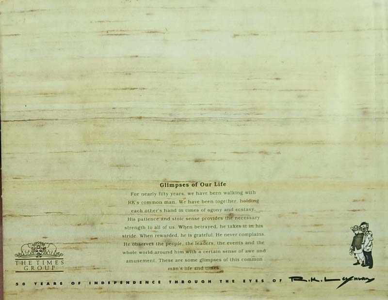 50 Years Of Independence Through The Eyes Of R K Laxman (back)