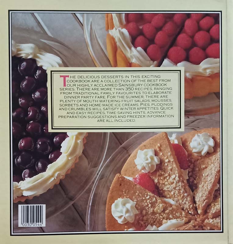 The Best Of Sainsbury's Desserts (back)
