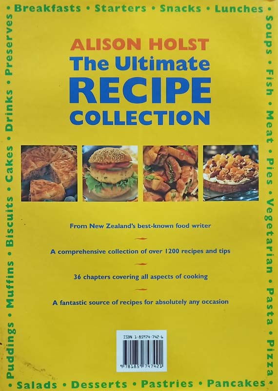 The Ultimate RECIPE Collection (back)