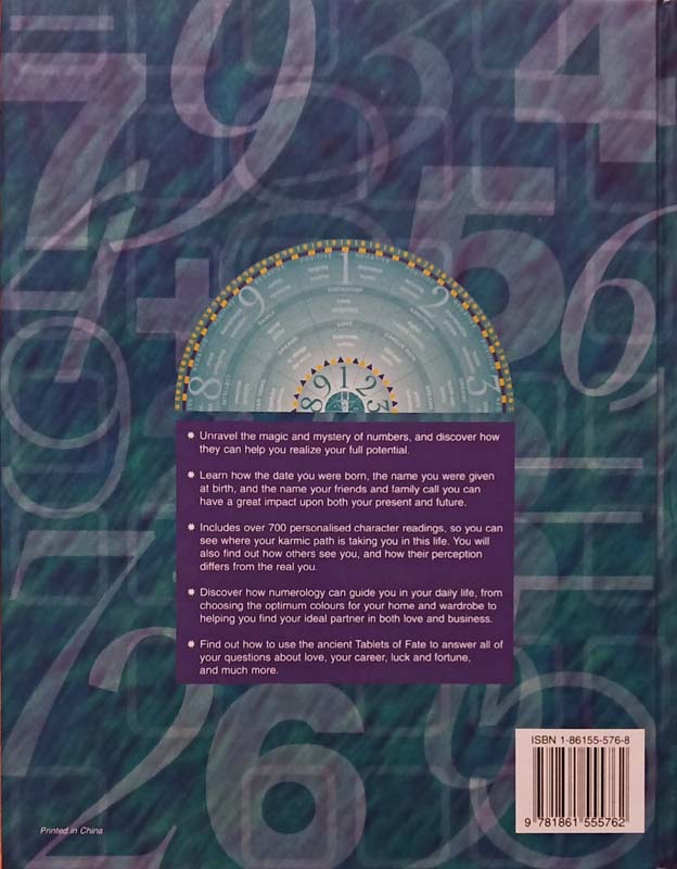 Numerology Decoder (back)