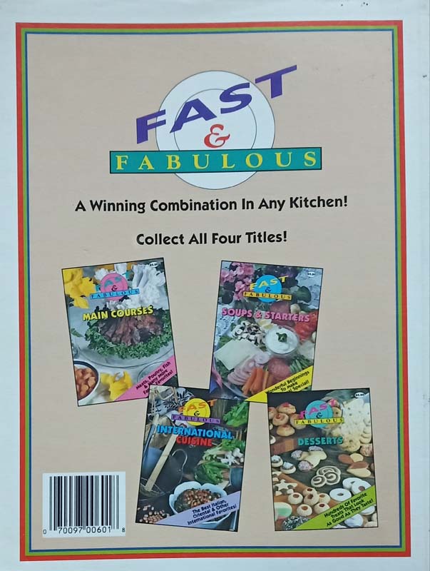 fast & Fabulous Soups & Starters (back)