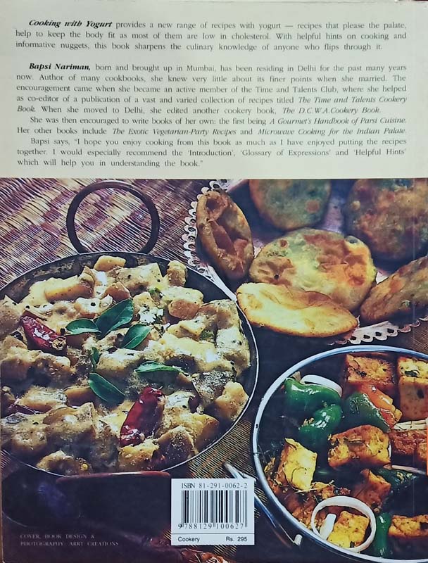 Cooking With Yogurt (Recipes For Slimmers & Microwave Users) (back)