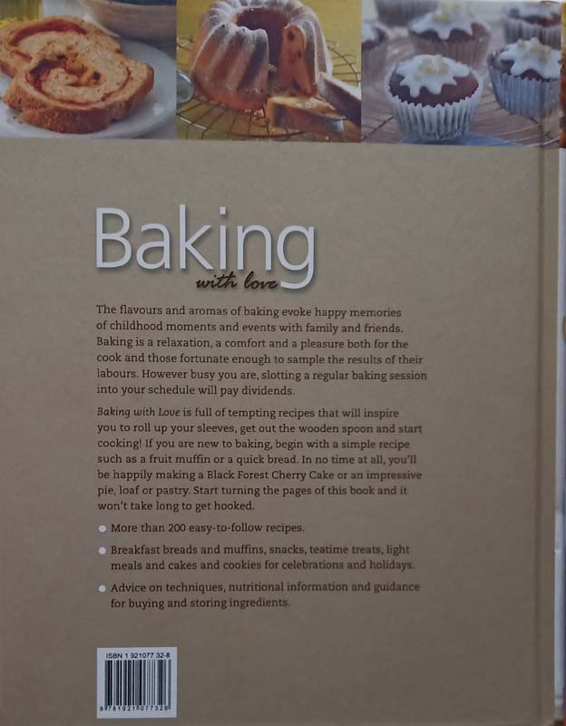 Baking With Love (back)