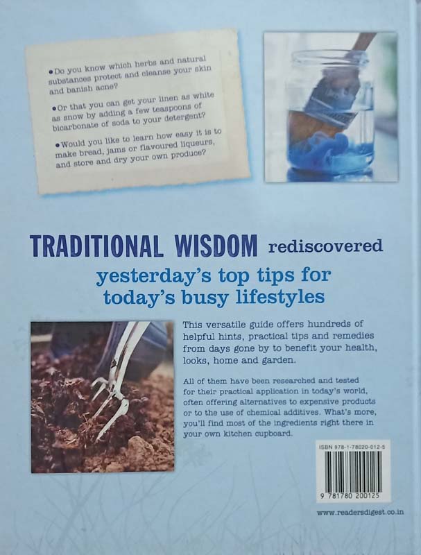 Traditional Wisdom (Rediscovered) (back)