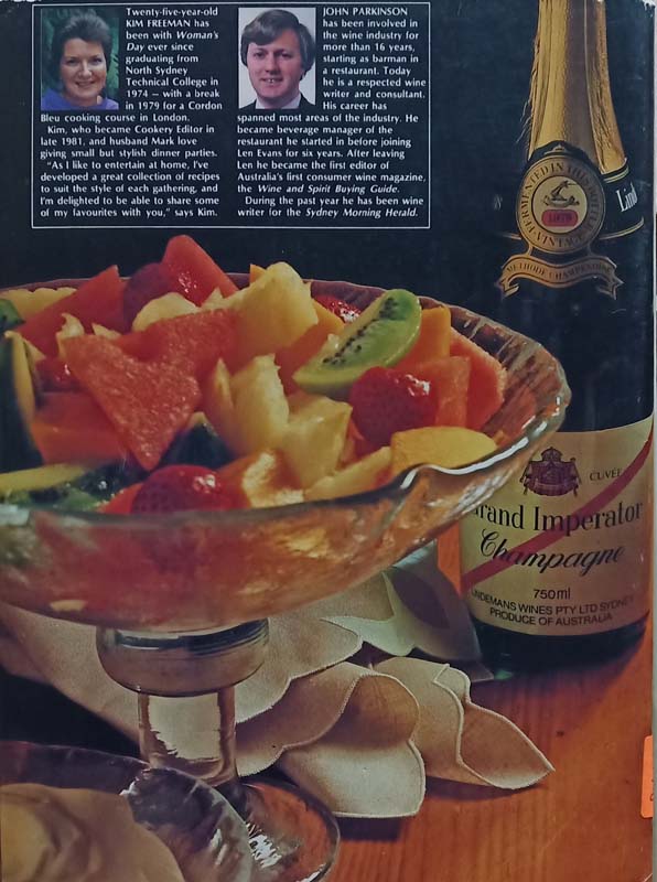 Present Your Guide To Wine & Entertaining (back)