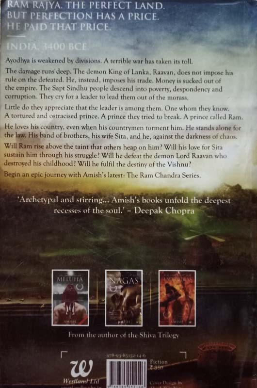 Scion Of Ikshvaku (back)