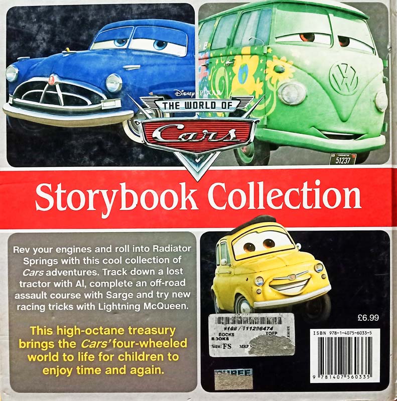 The World Of Cars (Storybook Collection) (back)