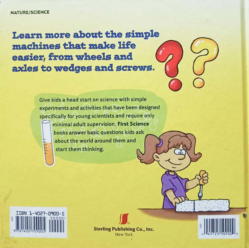 First Science Experiments : Mighty Machines (back)