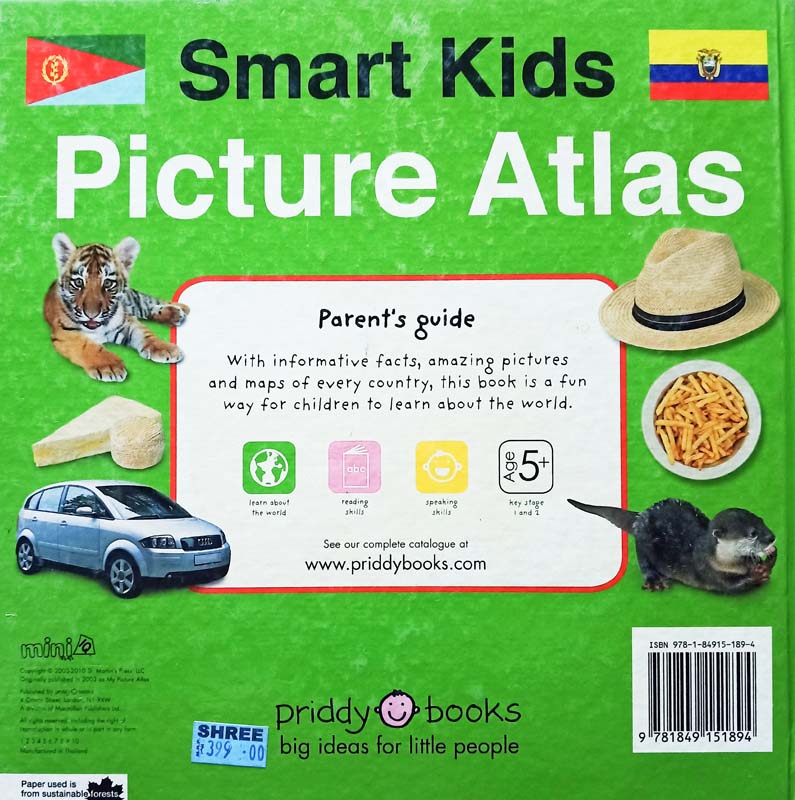 Smart Kids Picture Atlas  (back)