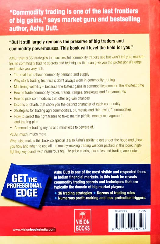 36 Strategies For Striking It Rich In Commodity Trading (back)