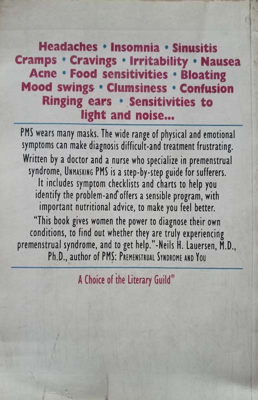 Unmasking PMS (back)