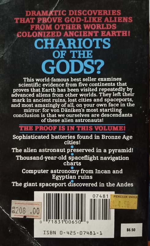 Chariots Of The Gods? (back)