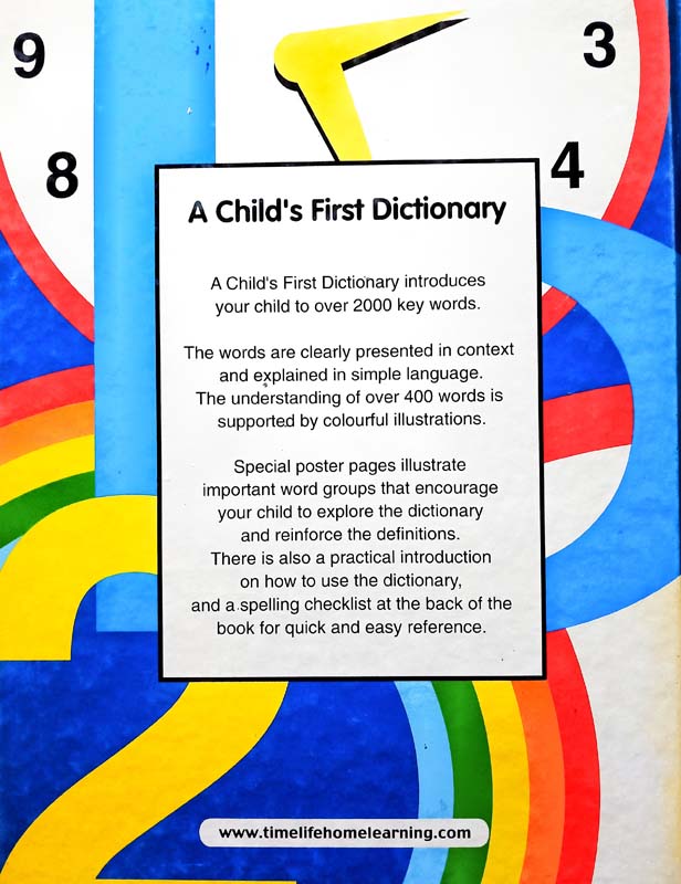 A Child's First Dictionary (back)