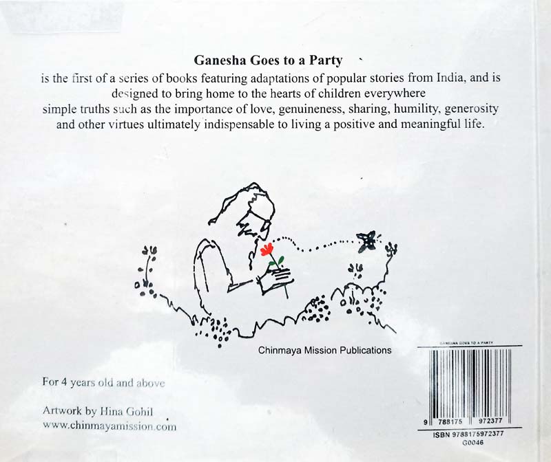 Ganesha Goes To A Party (back)