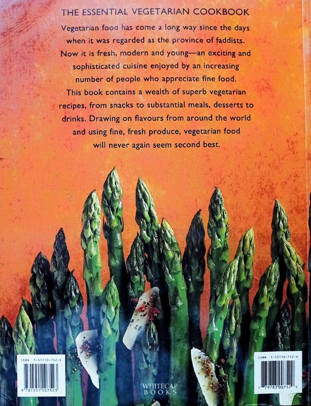 The Essential Vegetarian Cookbook (back)