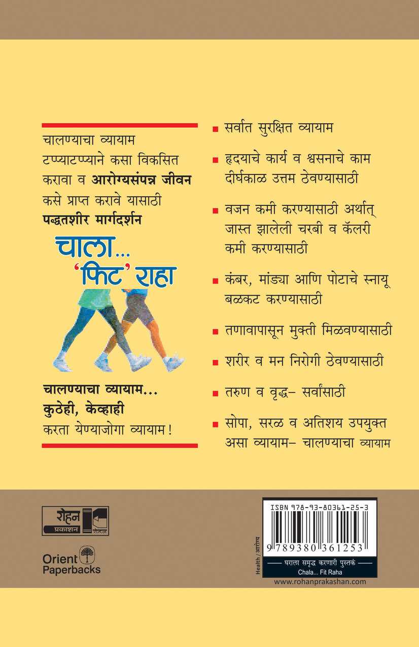 Chala fit Raha (चला फिट रहा) (back)