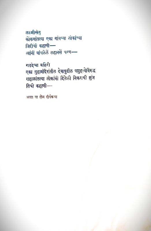 Shree Sailelamrut (श्री साईलीलामृत) (back)