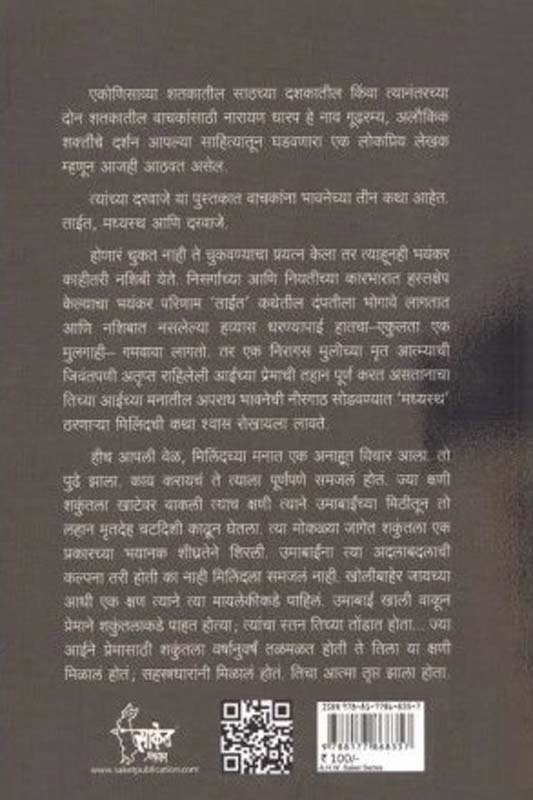 Vismrutitil Vicharavant ( विस्मृतीतील विचारवंत ) (back)