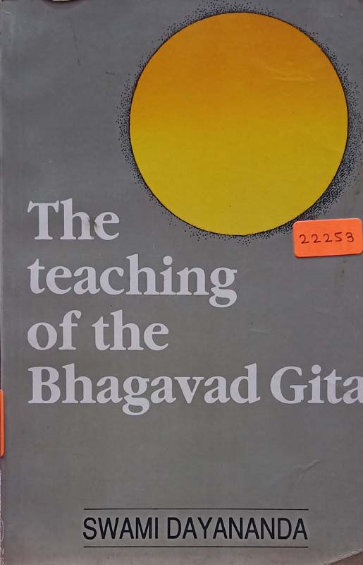 The Teaching Of The Bhagavad Gita