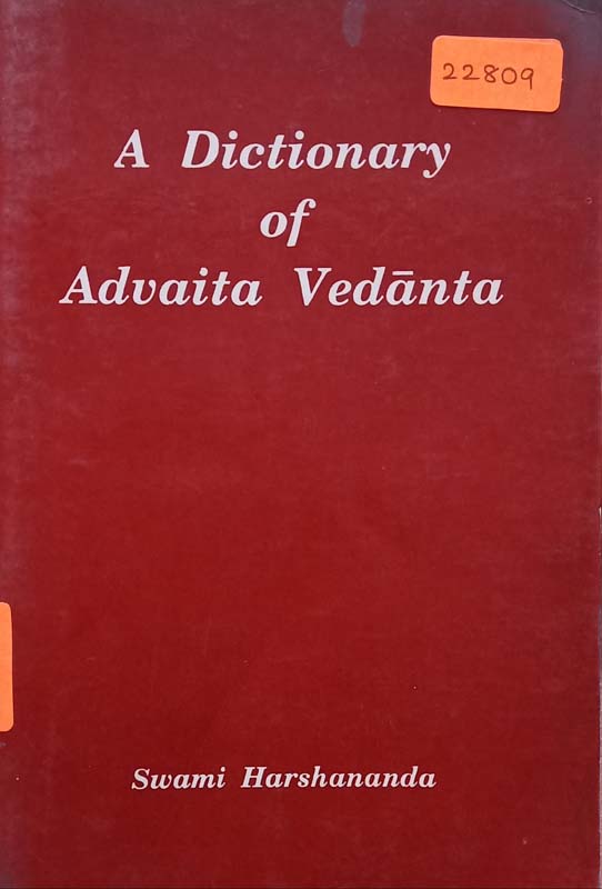 A Dictionary Of Advaita Vedanta